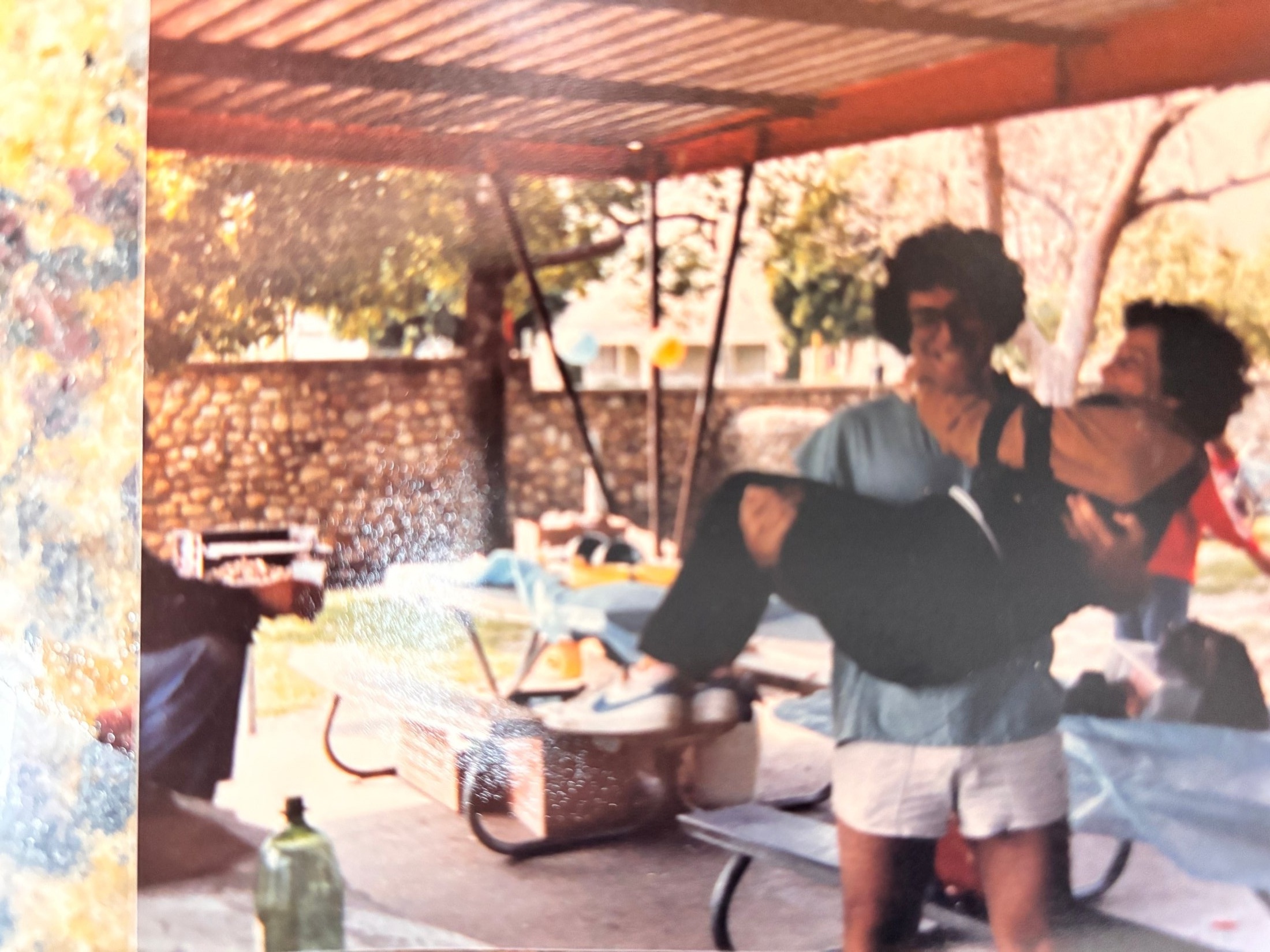 Proof that Gary did like carrying his mom